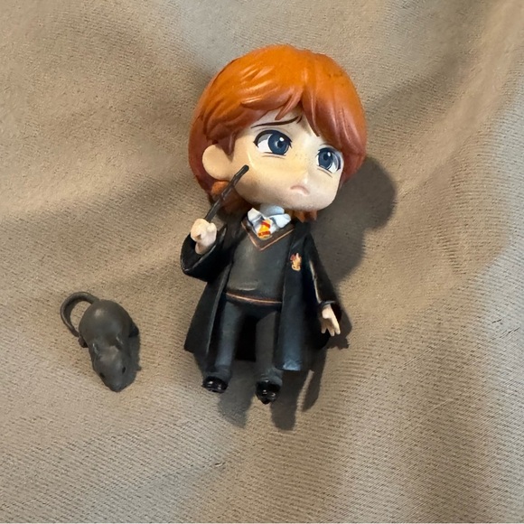3 Hello! Good Smile Harry Potter Hermione Granger Ron Weasley Vinyl Figurines - Picture 3 of 9